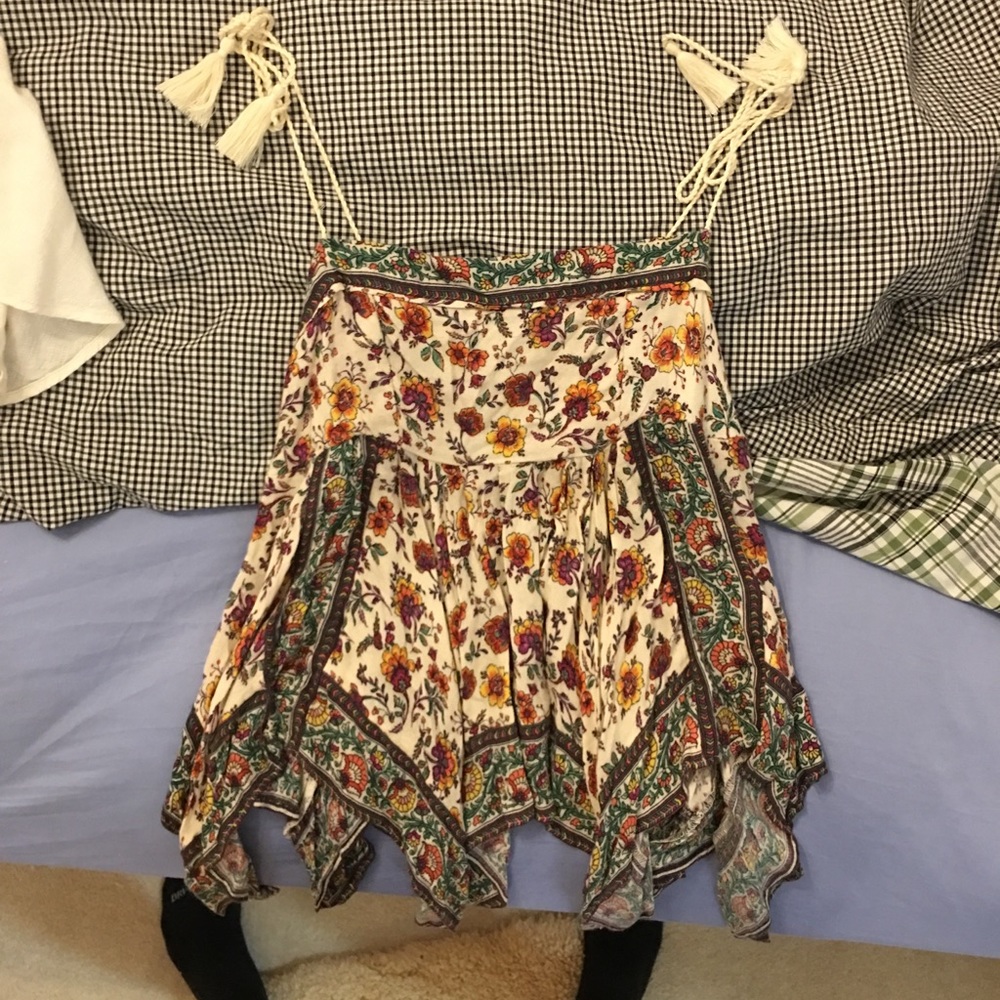 American Eagle Floral Swing Top